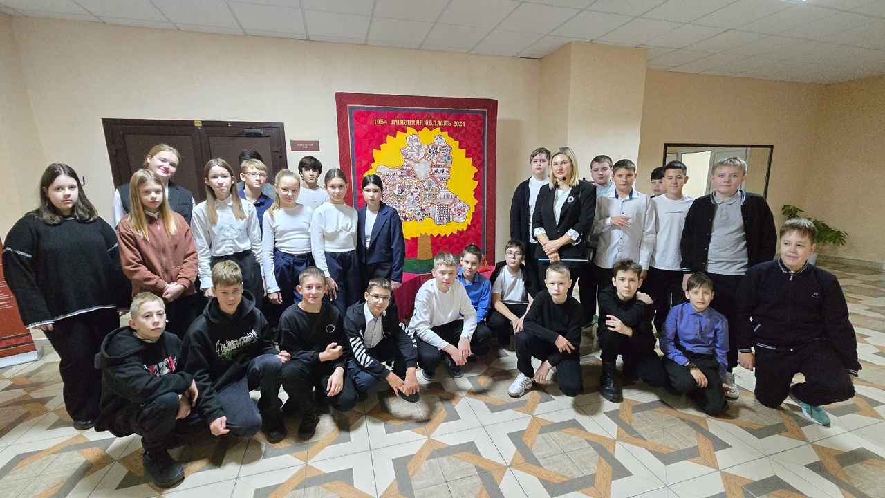 «ВЫШИТАЯ КАРТА ЛИПЕЦКОЙ ОБЛАСТИ» в ГРЯЗИНСКОМ РАЙОНЕ!.